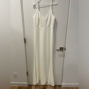 Infinite glory maxi dress lulus - size large brand new
